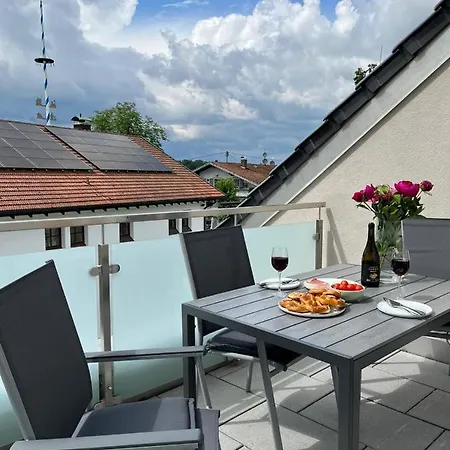 Traumhafte Neue Dachterrassenwohnung Am Soyener See Extérieur photo