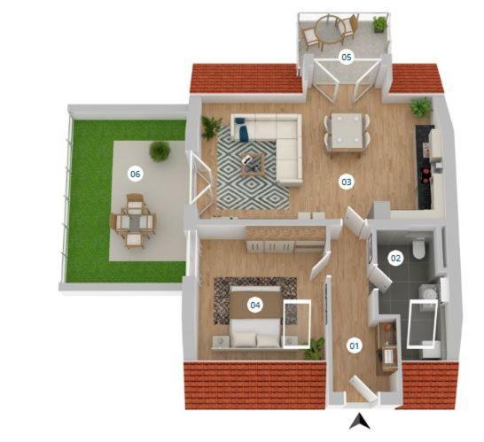 Traumhafte Neue Dachterrassenwohnung Am Soyener